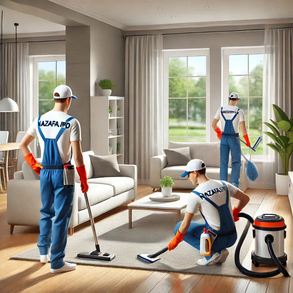 خدمات تنظيف المنازل والفلل والقصور والشقق السكنية